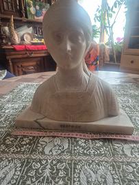 Giuseppe Bessi, mezzo Busto in marmo 