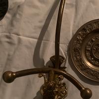 Appendiabiti liberty in ottone a gancio