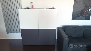 Mobili Ikea Besta soggiorno 