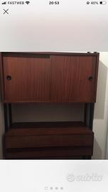 Libreria stile nordico anni 60