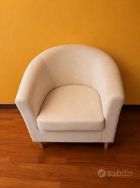 Poltrona ikea TULLSTA bianca