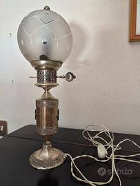 Lampada in argento 