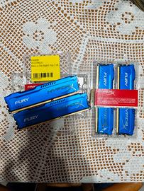 RAM Kingston HyperX Fury 16GB (4x4GB) DDR3 CL9