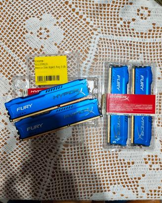 RAM Kingston HyperX Fury 16GB (4x4GB) DDR3 CL9