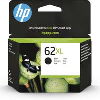 HP 62XL Nero, C2P05AE, Cartuccia Originale da 1400