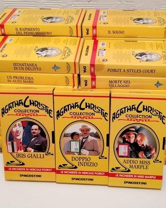 AGATHA CHRISTIE VHS SERIE COMPLETA 