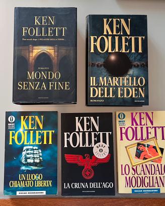 5 Libri Ken Follett