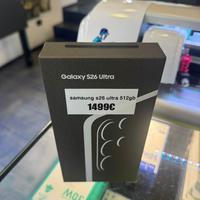 SAMSUNG S26 ULTRA 512GB SIGILLATO BLACK