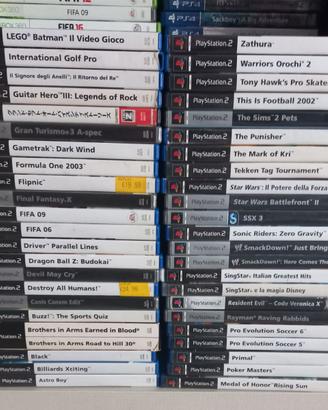 Giochi originali per PS2 - PlayStation 2