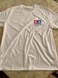 Maglia manica corta tamiya mini 4wd XL bianco