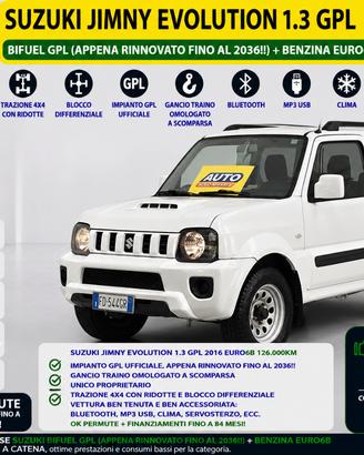 Suzuki Jimny 1.3 VVT EVOLUTION 2016 4X4 EURO6B *GP