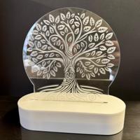 Lampada Notturna Albero della Vita