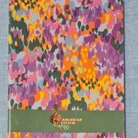 Raccoglitore ad anelli vintage originale anni '80 