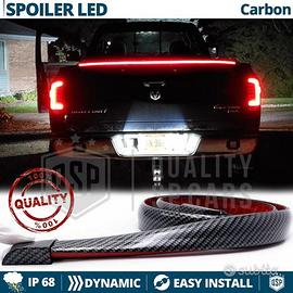 SPOILER LED Posteriore Toyota Hilux Carbon Look