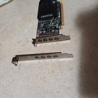 nvidia Quadro p620 basso profilo