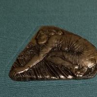 Medaglia della FORTUNA. greco. argento massiccio. 