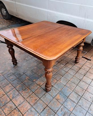 tavolo inglese a manovella 