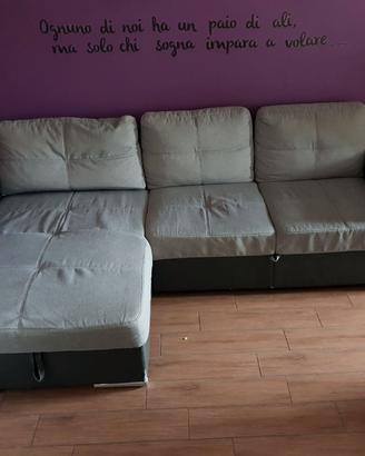 Divano con Penisola Contenitore Letto