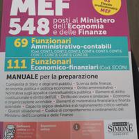 Libro MEF 548 posti EDIZIONI SIMONE