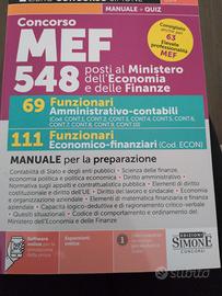 Libro MEF 548 posti EDIZIONI SIMONE