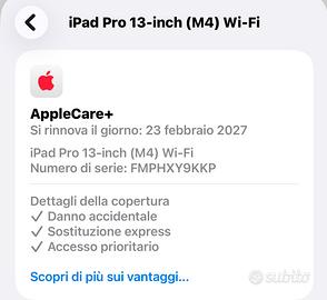 Apple iPad Pro 13'': Chip M4 WiFi 256