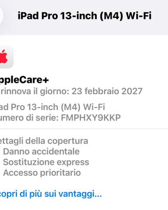 Apple iPad Pro 13'': Chip M4 WiFi 256