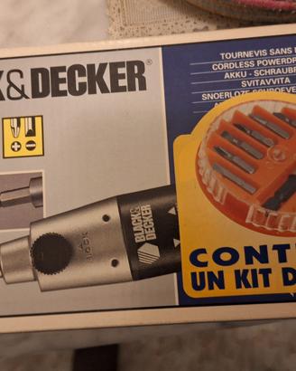 Avvitatore black&Decker vintage anni 90