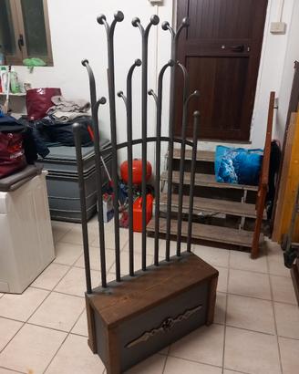 Attaccapanni contenitore artigianale 