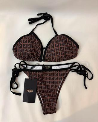 costume da bagno spezzato Fendi 