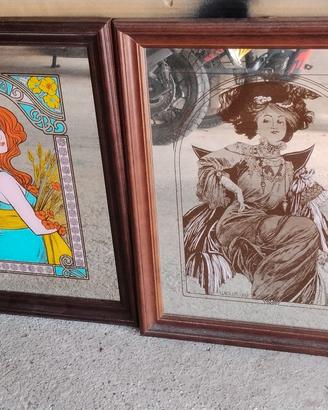 Specchio vintage Wella