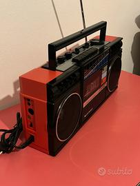 Stereo a cassetta e radio vintage Melectronic