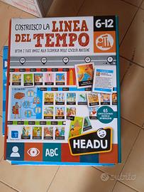 gioco costruisco la linea del tempo 