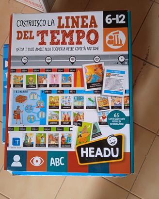 gioco costruisco la linea del tempo 