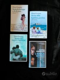 Saga "L' amica geniale" di Elena Ferrante