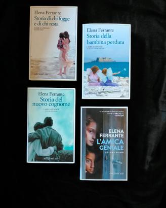 Saga "L' amica geniale" di Elena Ferrante