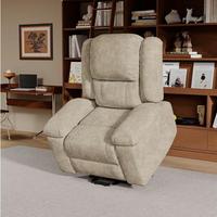 Poltrona reclinabile elettrica colore grigio