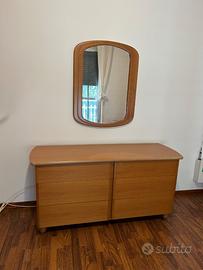 Arredo camera da letto matrimoniale anno 70/80