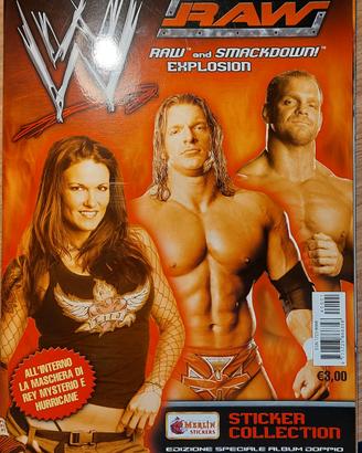 Album figurine wwe smackdown raw 