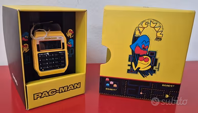 OROLOGIO UOMO DONNA UNISEX DA POLSO CASIO PACMAN