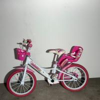 Bicicletta bimba  dimensioni 16 pollici