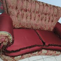 Coppia di divani classici 2 posti