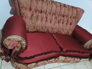 Coppia di divani classici 2 posti