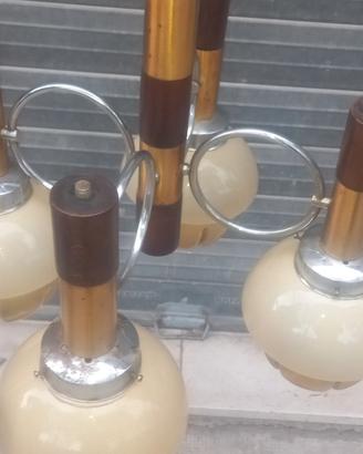 lampadario da soffitto  Space Age anni 70 