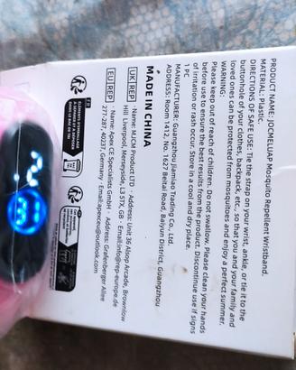 Orologio antizanzare