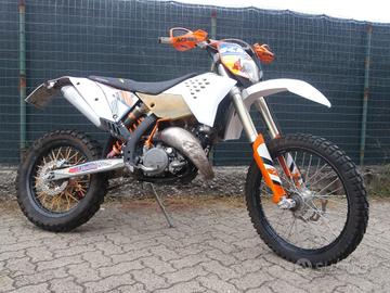 Ktm 125 EXC del 2008 compreso trapasso-tagliando-g
