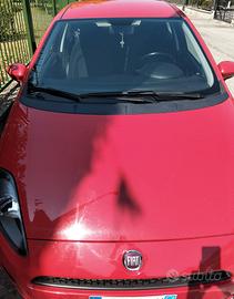 Fiat Punto rossa modello Lounge, 1.2 benzina