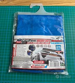 panno in microfibra per auto