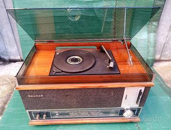 Radio Rajmar giradischi vintage valvole