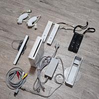 Nintendo Wii bianca kit completo+accessori+giochi