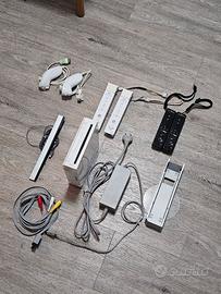Nintendo Wii bianca kit completo+accessori+giochi